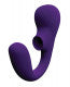 Suki Plus Rechargeable Dual Sonic Vibe - Deep Purple HP